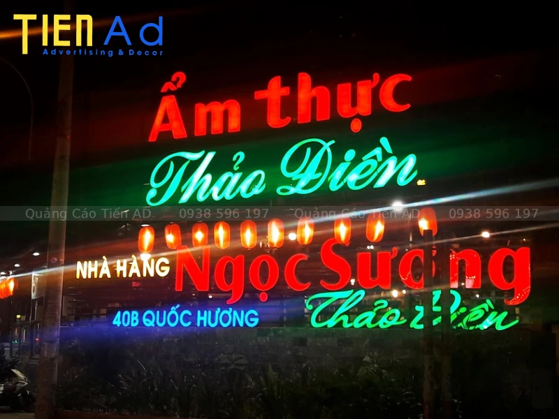 Làm bảng hiệu quảng cáo Quận 10 - 3