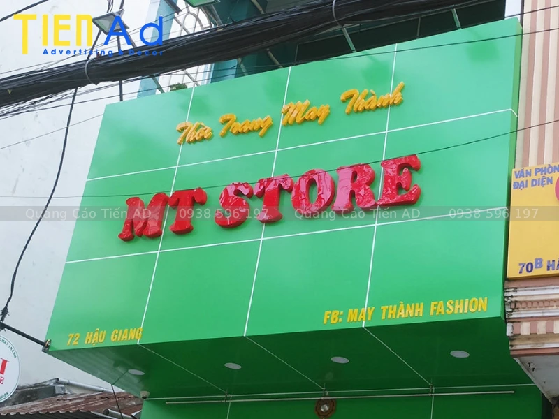 Làm bảng hiệu quảng cáo Quận 6 - 3