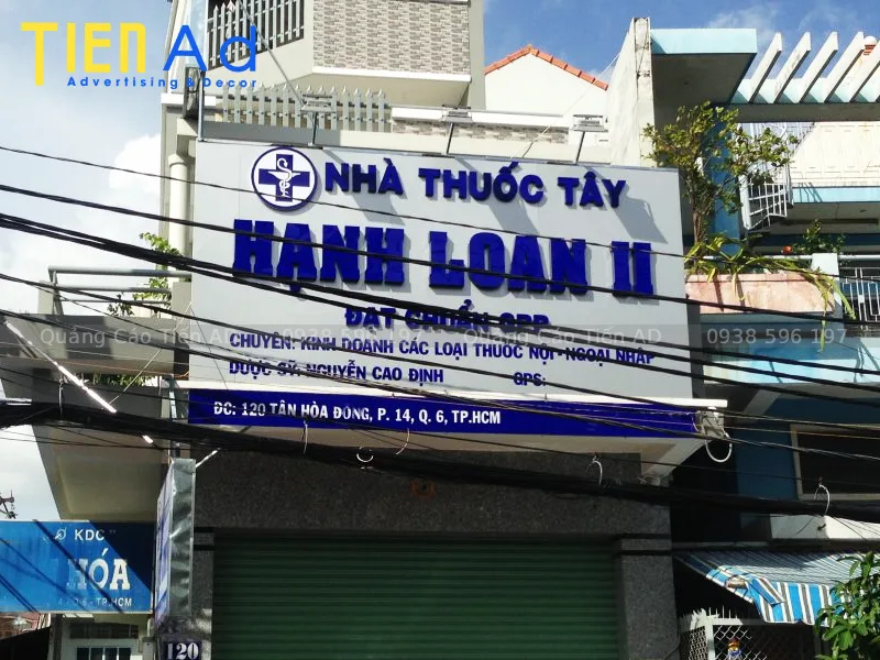 Làm bảng hiệu quảng cáo Quận 6 - 5