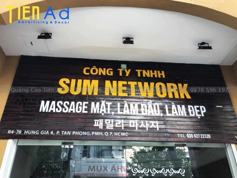 Làm bảng hiệu quảng cáo Quận 7 - 1