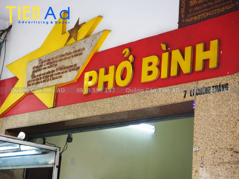 Làm bảng hiệu quảng cáo Quận 7 - 3