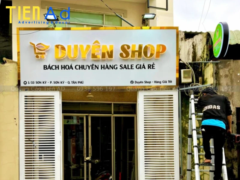 Làm bảng hiệu quảng cáo Quận Tân Phú - 2