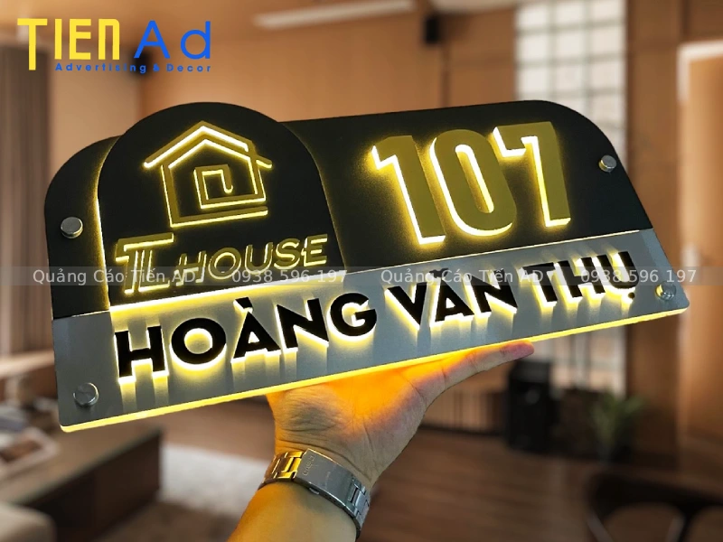 Làm bảng số nhà