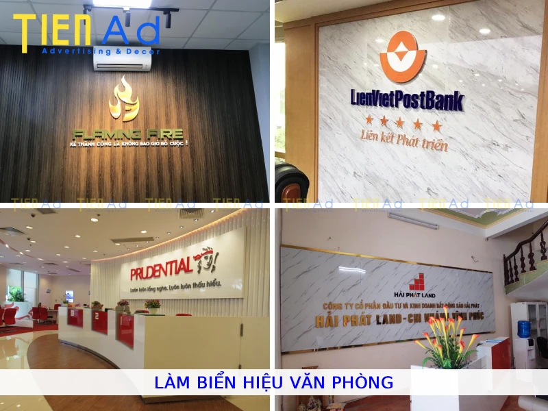 Làm biển hiệu văn phòng