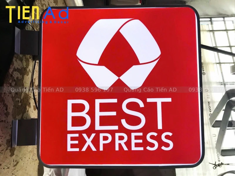 Làm hộp đèn mica hút nổi trọn gói giá rẻ tại Quảng Cáo Tiến AD