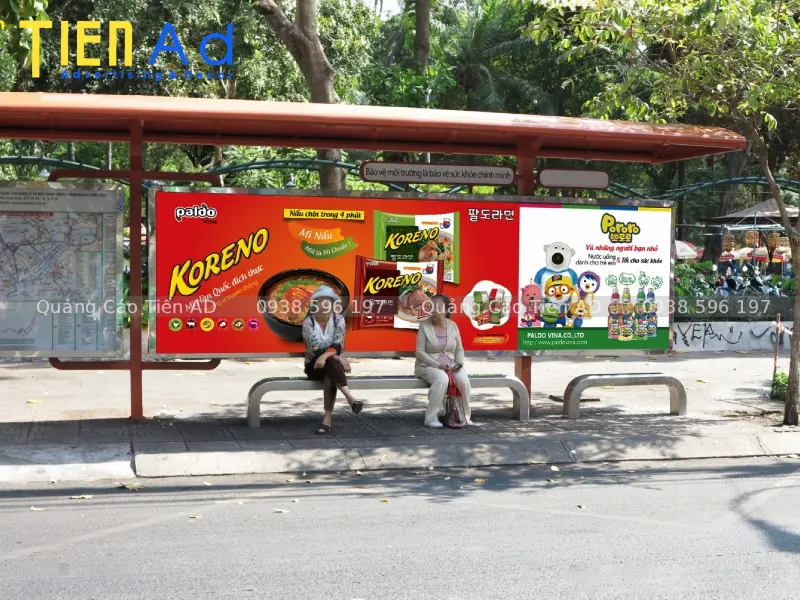 Lợi ích khi thi công quảng cáo nhà chờ xe buýt cho doanh nghiệp