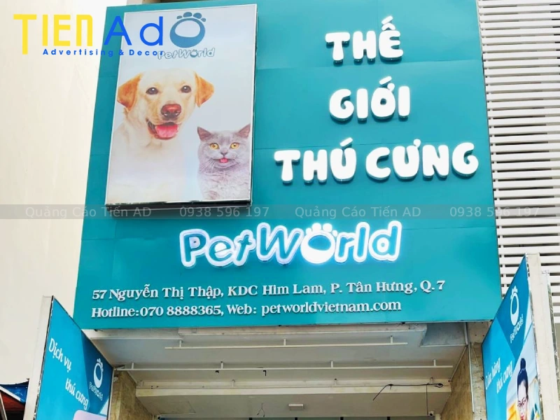 Lợi thế cạnh tranh khi đầu tư làm bảng hiệu quảng cáo Quận 7 bài bản