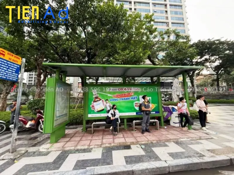 Lưu ý khi thiết kế biển quảng cáo nhà chờ xe buýt