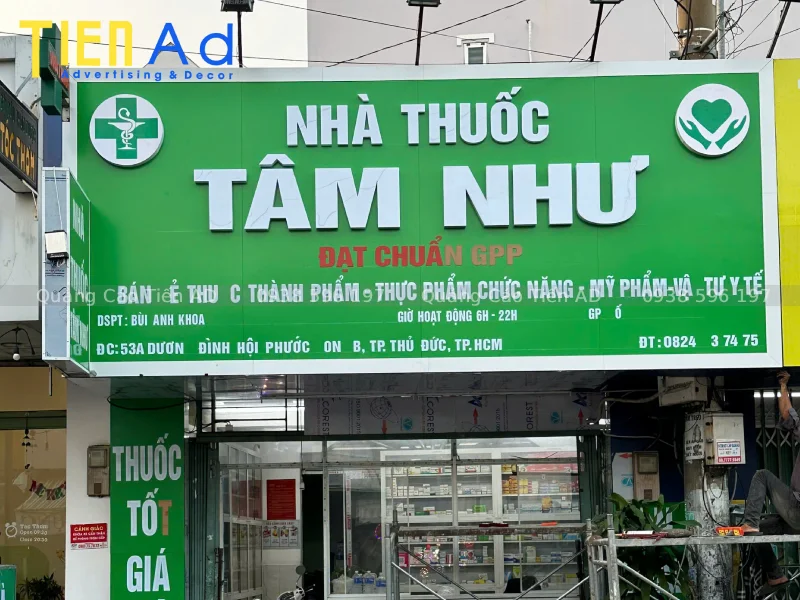 Lưu ý quan trọng khi làm bảng hiệu quảng cáo Thủ Đức