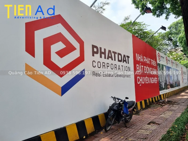 Lưu ý quan trọng khi thi công quảng cáo ngoài trời ngành bất động sản