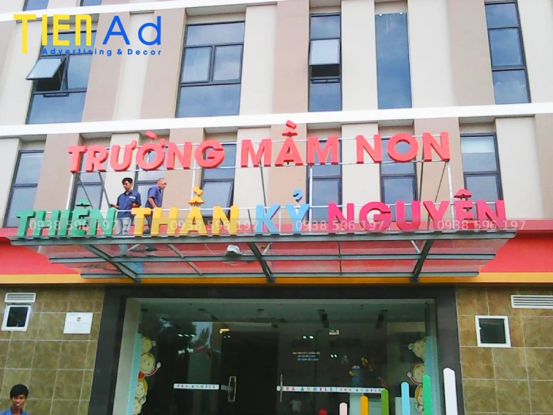 Lý do nên chọn Quảng Cáo Tiến AD làm bảng hiệu trường mầm non