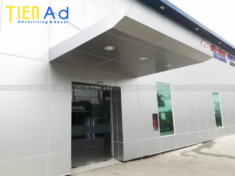 Mái sảnh alu là gì