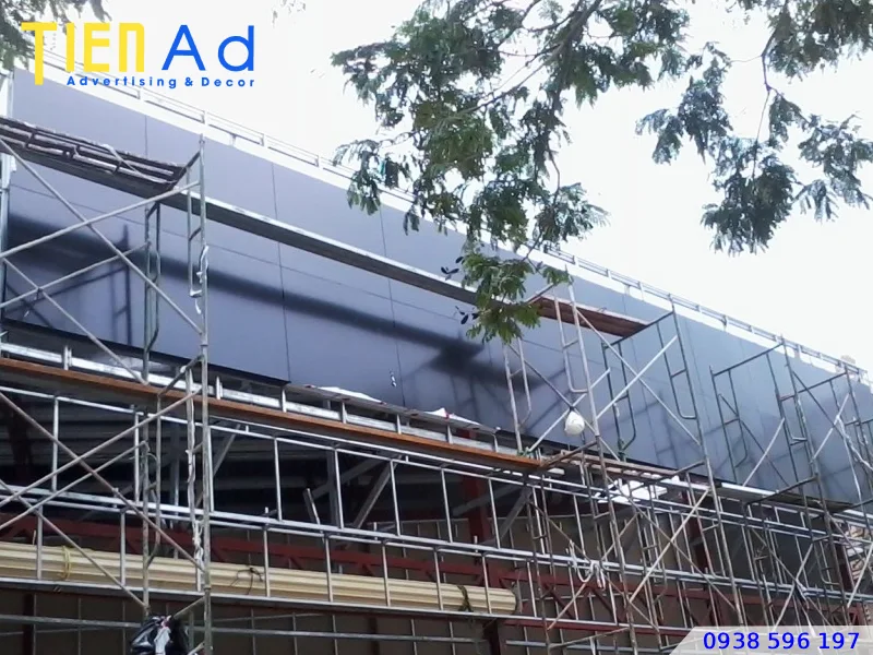 Mặt dựng alu là gì Làm mặt dựng ốp alu ở đâu