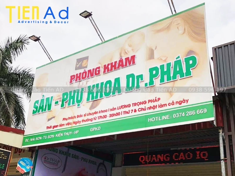 Mẫu bảng hiệu alu dán decal đẹp dễ ứng dụng