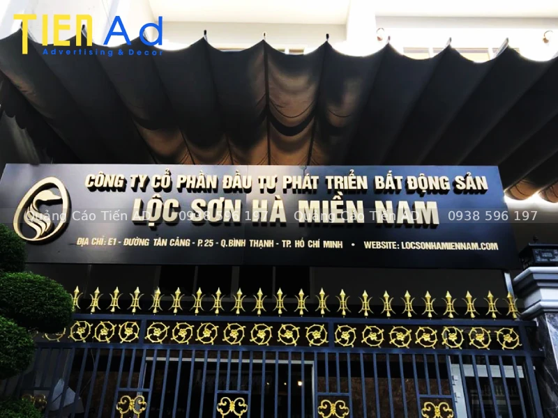 Mẫu bảng hiệu bất động sản - 4