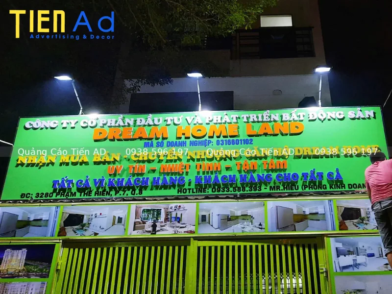 Mẫu bảng hiệu bất động sản - 5