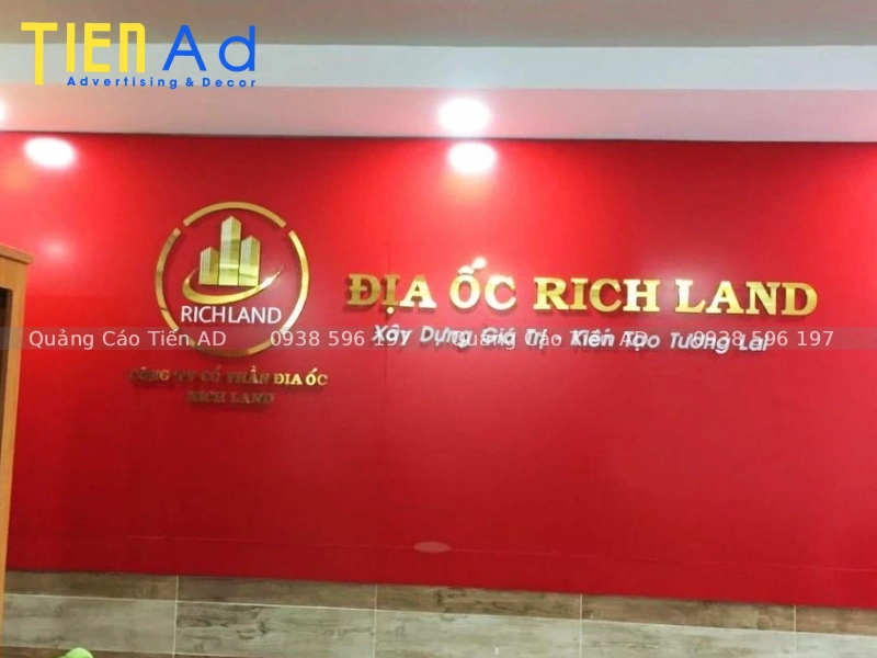 Mẫu bảng hiệu công ty bất động sản - 4