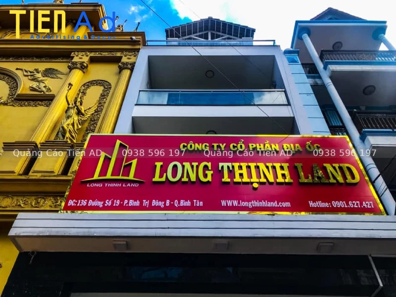 Mẫu bảng hiệu công ty bất động sản - 5