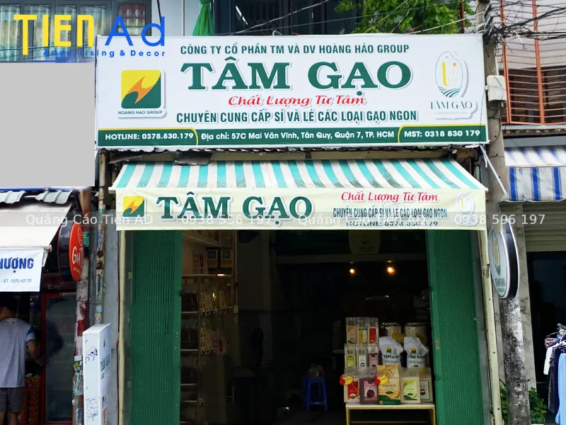 Mẫu bảng hiệu đại lý gạo - 4