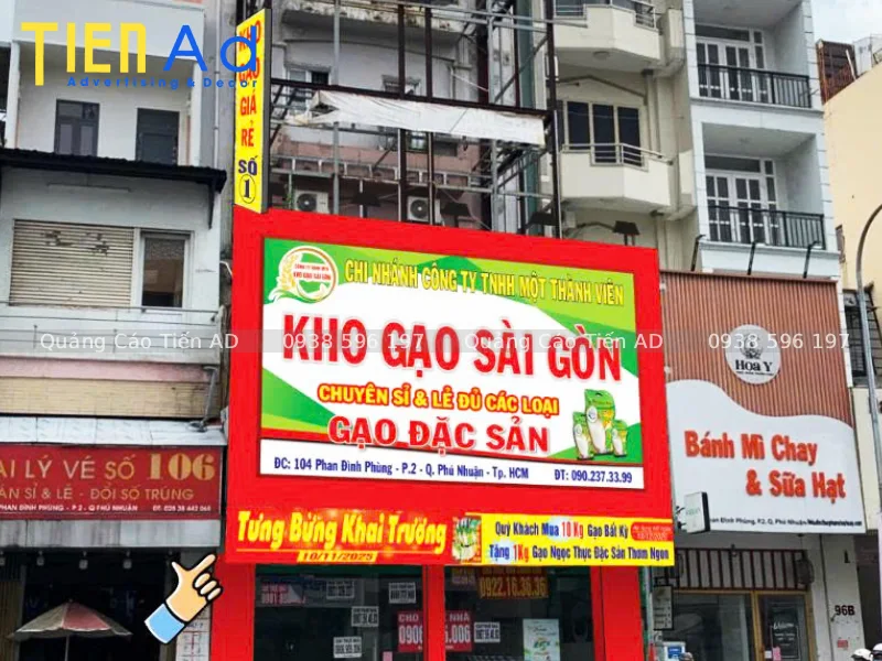 Mẫu bảng hiệu đại lý gạo - 7