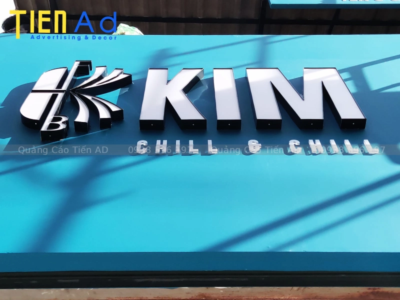 Mẫu bảng hiệu đẹp ấn tượng phù hợp tại Quận 5