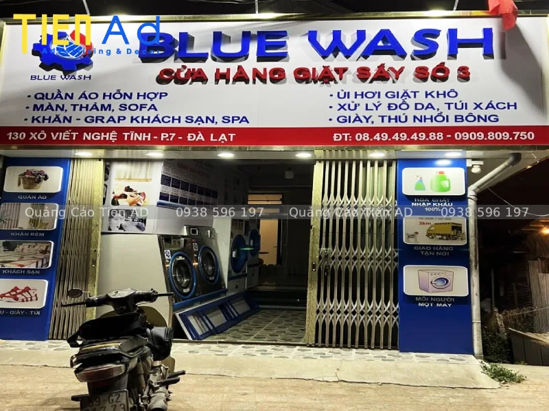 Mẫu bảng hiệu giặt sấy - 10