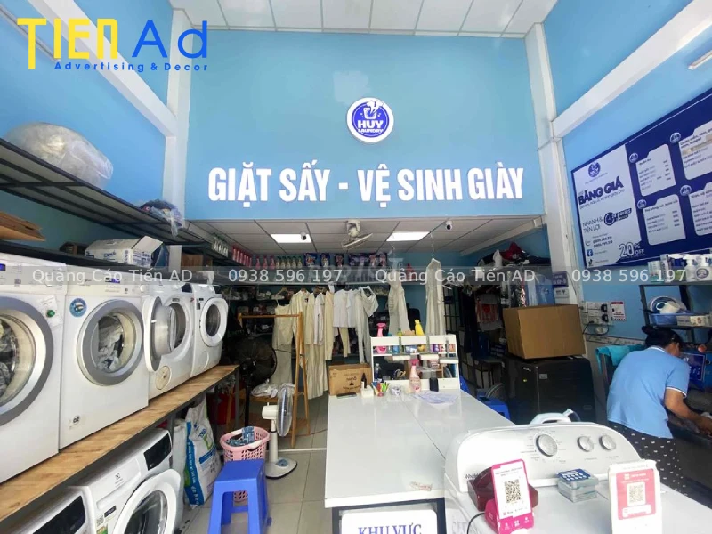 Mẫu bảng hiệu giặt sấy - 4