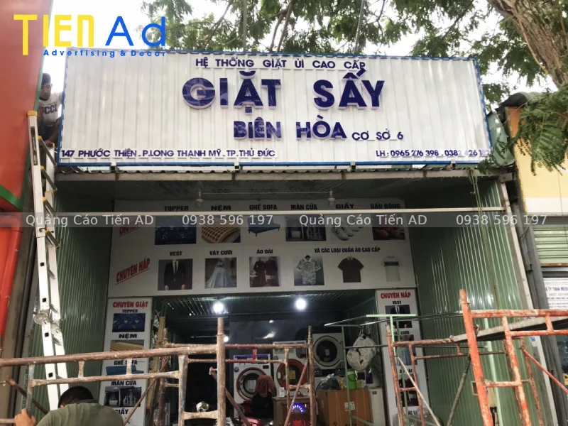 Mẫu bảng hiệu giặt sấy - 5