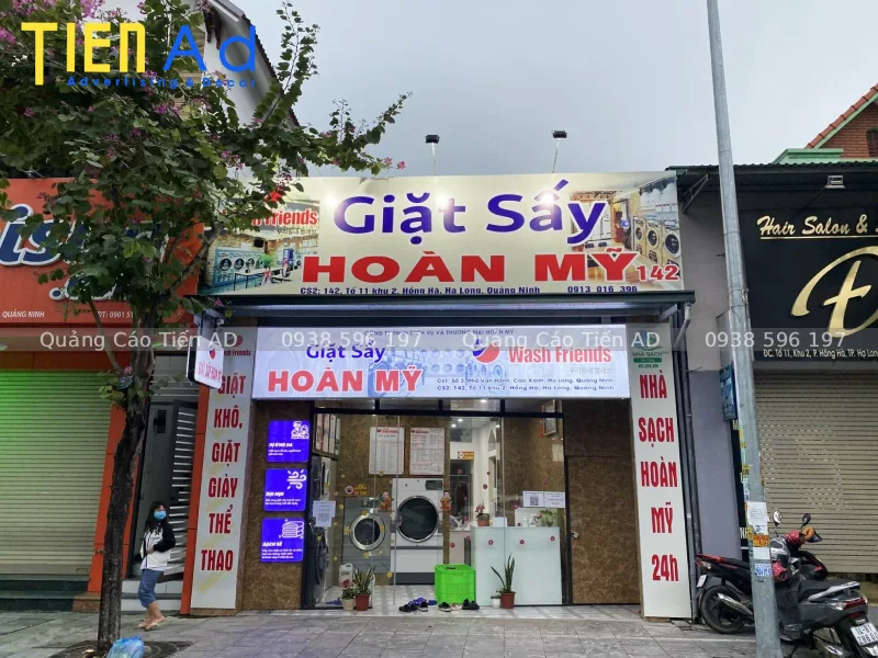 Mẫu bảng hiệu giặt sấy - 7