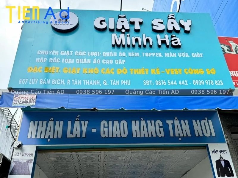 Mẫu bảng hiệu giặt sấy - 9