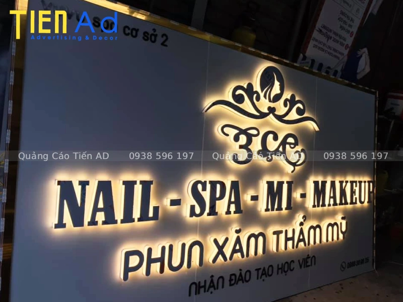 Mẫu bảng hiệu makeup - 5
