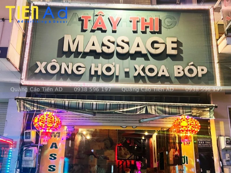 Mẫu bảng hiệu massage - 1
