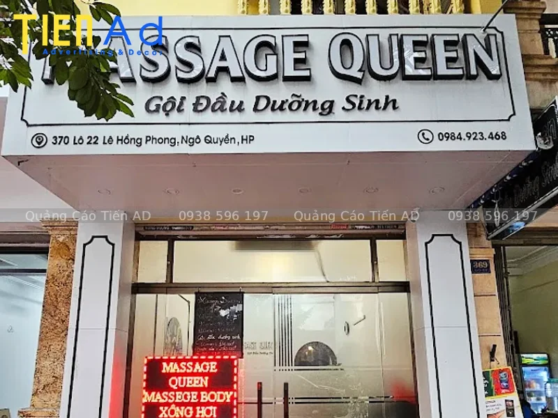 Mẫu bảng hiệu massage - 12