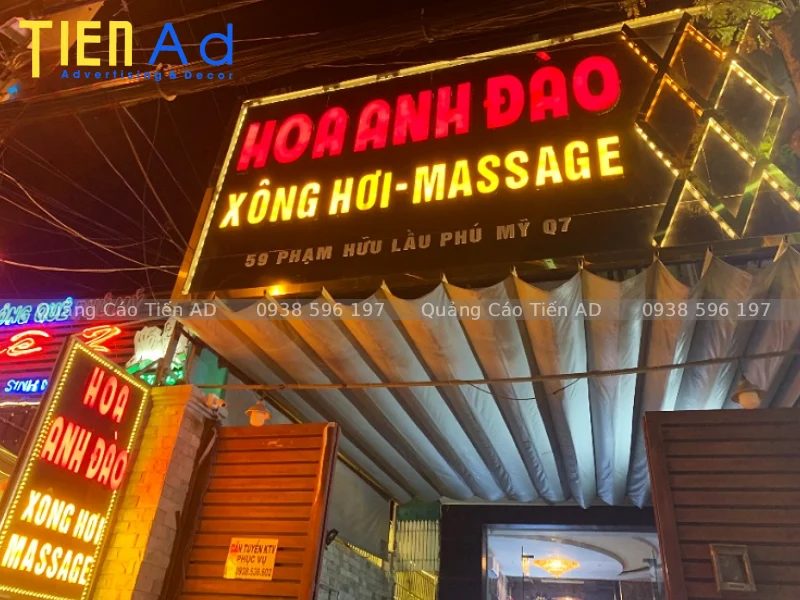 Mẫu bảng hiệu massage - 3