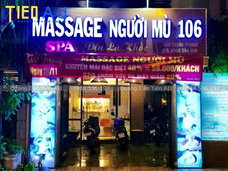 Mẫu bảng hiệu massage - 4