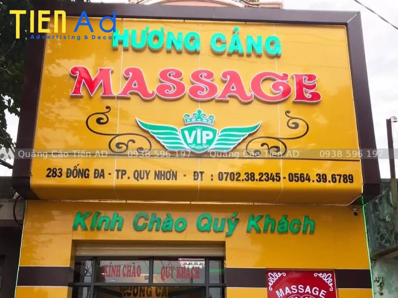 Mẫu bảng hiệu massage - 5
