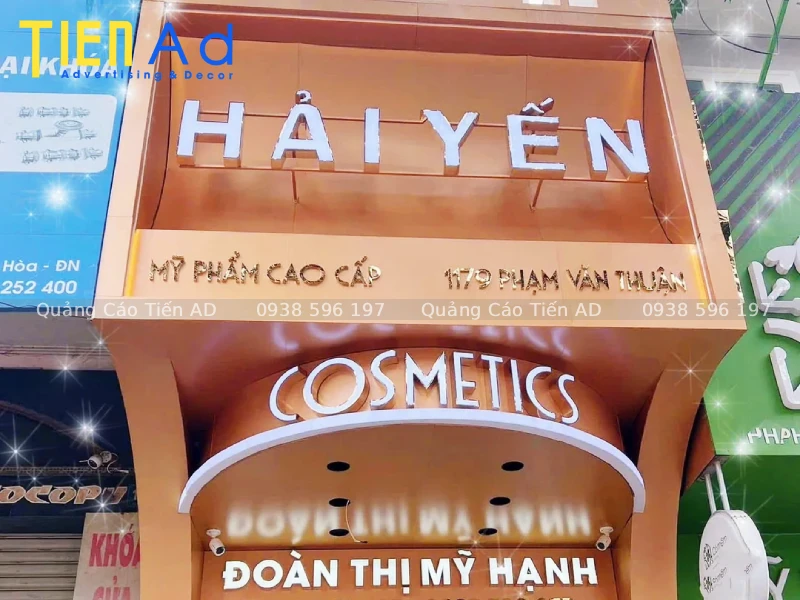 Mẫu bảng hiệu mỹ phẩm - 1