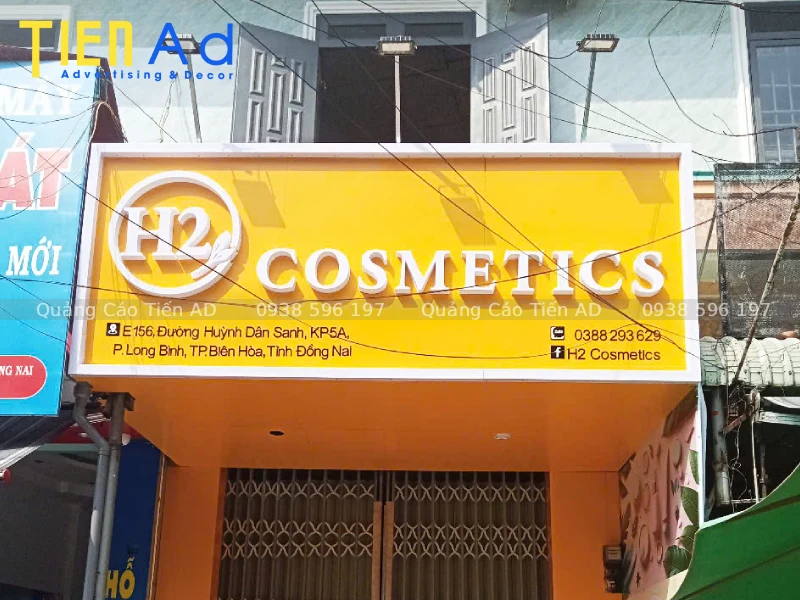Mẫu bảng hiệu mỹ phẩm - 4