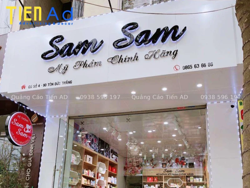 Mẫu bảng hiệu mỹ phẩm - 5