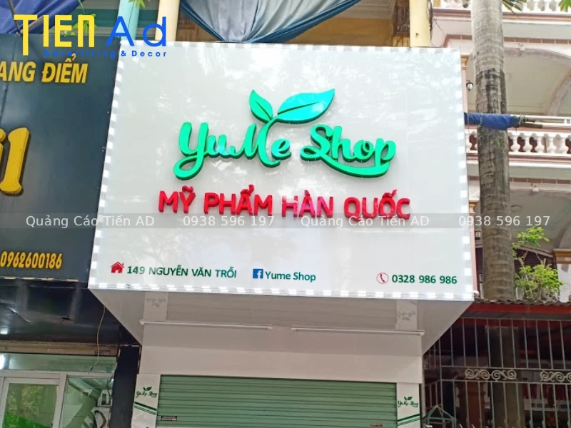 Mẫu bảng hiệu mỹ phẩm - 7