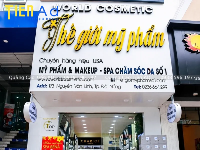 Mẫu bảng hiệu mỹ phẩm - 8