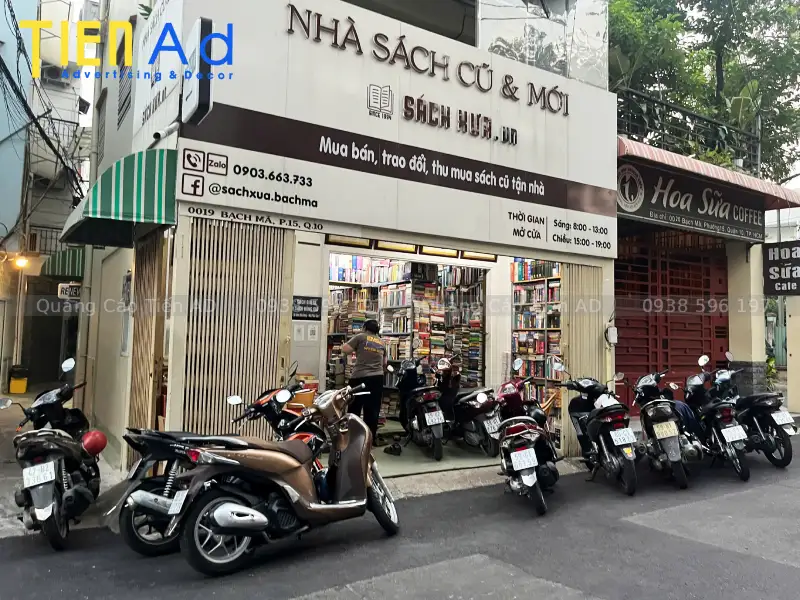 Mẫu bảng hiệu nhà sách - 6