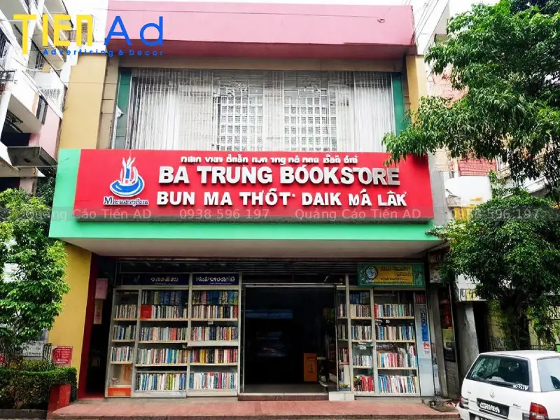 Mẫu bảng hiệu nhà sách - 7