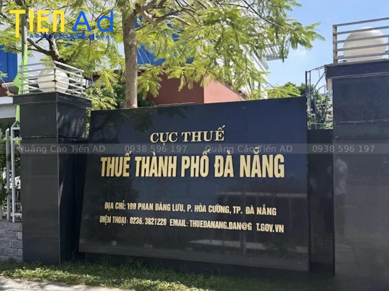 Mẫu bảng hiệu nhà xưởng, nhà máy, khu công nghiệp - 11