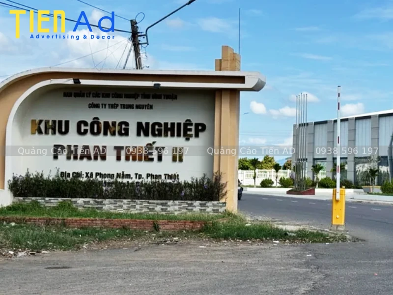 Mẫu bảng hiệu nhà xưởng, nhà máy, khu công nghiệp - 3