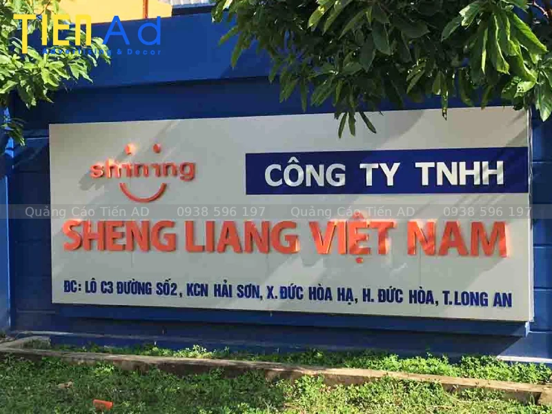Mẫu bảng hiệu nhà xưởng, nhà máy, khu công nghiệp - 6