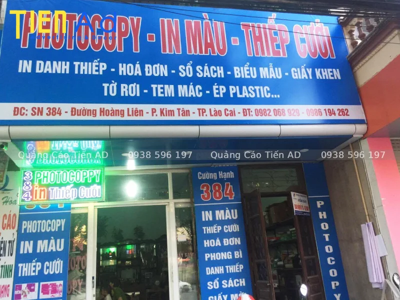Mẫu bảng hiệu photocopy - 4