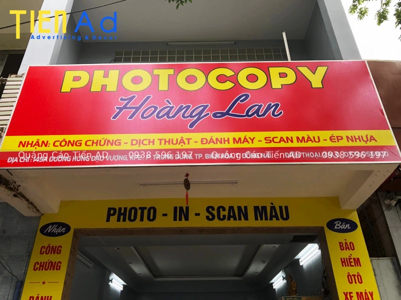Mẫu bảng hiệu photocopy - 7