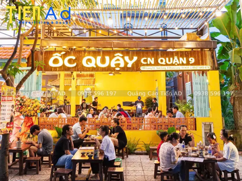 Mẫu bảng hiệu quán ốc - 9