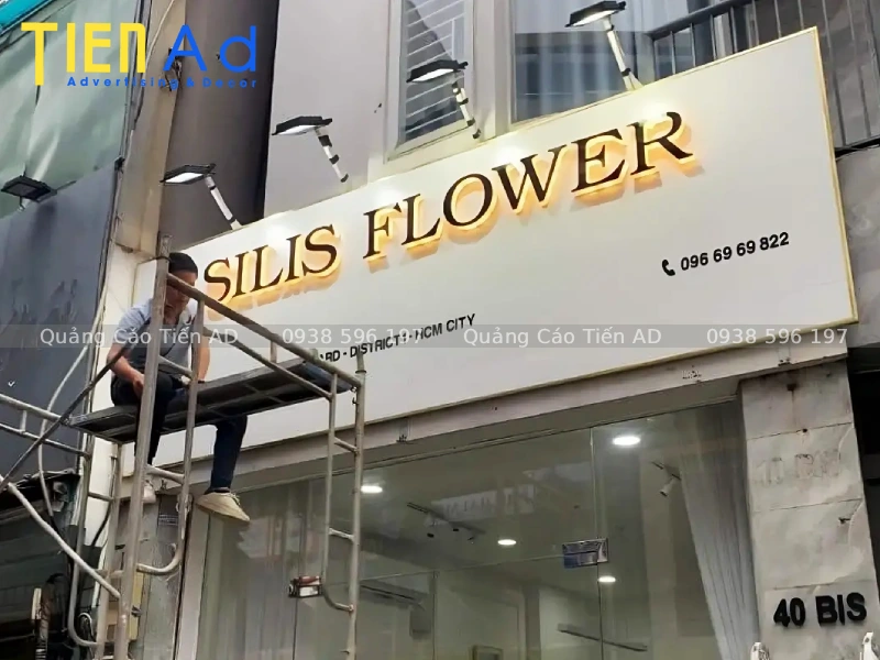 Mẫu bảng hiệu shop hoa tươi - 10